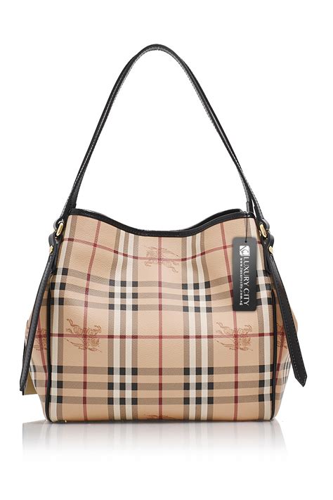 burberry small canter tote|Burberry haymarket bag.